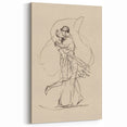 Bohemian Wall Art | Romantic Boho Decor Canvas | Eclectic Art Print