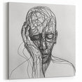 Bohemian Wall Art | Abstract Boho Decor Canvas | Eclectic Art Print