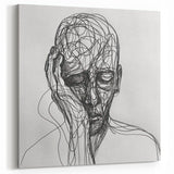 Bohemian Wall Art | Abstract Boho Decor Canvas | Eclectic Art Print