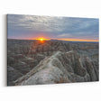Badlands National Park Art - Scenic South Dakota Sunrise Landscape Print