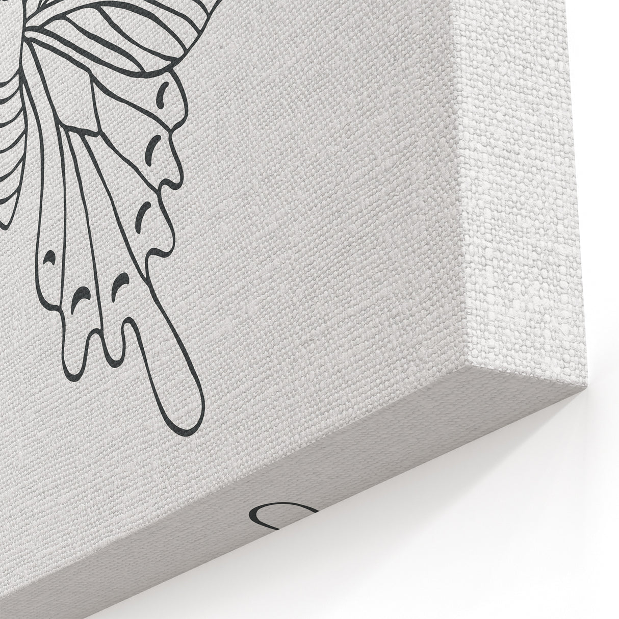 Bohemian Wall Art | Butterfly Boho Decor Canvas | Eclectic Art Print