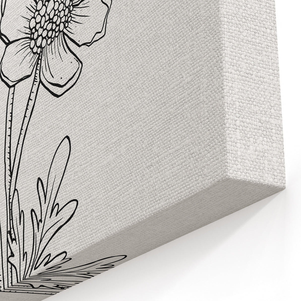 Bohemian Wall Art | Elegant Floral Boho Decor Canvas | Eclectic Art Print