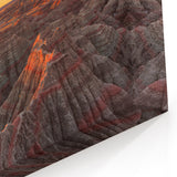 National Park Prints - Sunset Over Badlands South Dakota Landscape Art