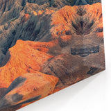 Badlands National Park Art - Sunset over Rugged South Dakota Landscape