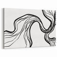 Bohemian Wall Art - Eclectic Boho Decor Canvas in Artistic Flowing Style