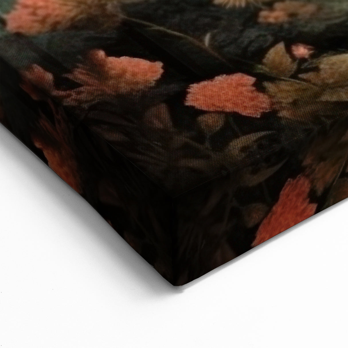 Boho Wall Art - Serene Forest Landscape with Deer Bohemian Canvas Art