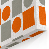 Bohemian Wall Art | Eclectic Bauhaus Geometric Boho Decor Canvas Print