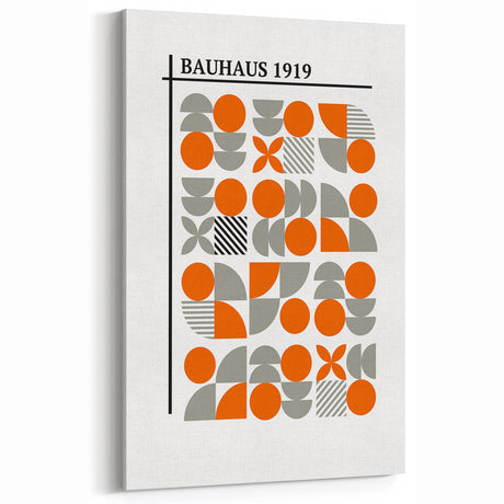 Bohemian Wall Art | Bauhaus 1919 Eclectic Geometric Boho Decor Print