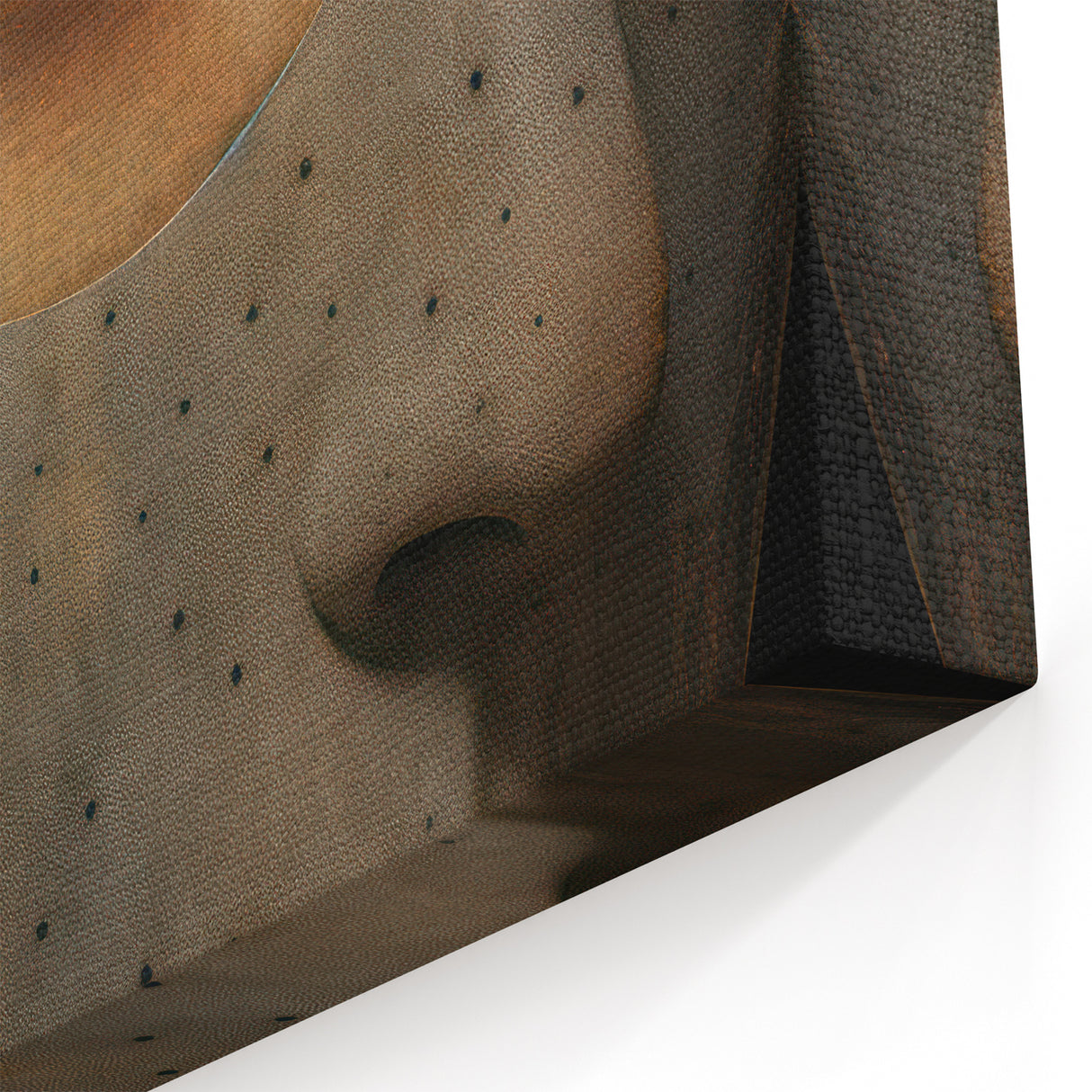 Abstract Electric Mask Portrait – Modern Electric Wall Art