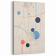 Abstract Electric Geometric Canvas – Modern Vibrant Art Print