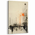 Urban Electric Abstract Canvas – Modern Grunge Art Print