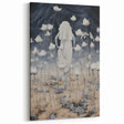 Electric Abstract Dreamscape - Ethereal Floral and Figure Art Print
