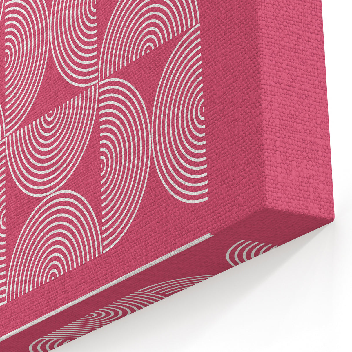 Bohemian Wall Art | Bauhaus 1923 Pink Geometric Boho Chic Print