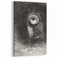 Medieval Gothic Canvas with Mysterious Eye Design – Vintage Gothic Prints