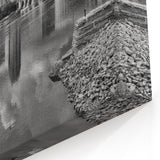 Minnesota City Skyline Canvas – Stone Arch Bridge Sunset Scene