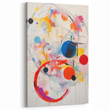 Vibrant Electric Abstract Art - Dynamic Colorful Geometric Wall Decor