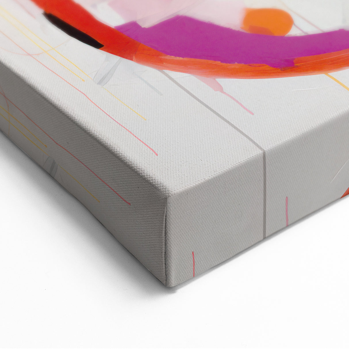 Vibrant Electric Abstract Art - Dynamic Colorful Geometric Wall Decor