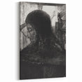 Dark Medieval Portrait Canvas – Gothic Wall Art for Timeless Decor