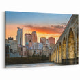 Minneapolis Art Prints – Vibrant Skyline and Bridge Wall Decor