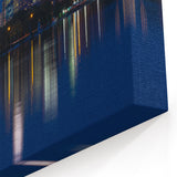 Minneapolis Cityscape Prints – Nighttime Skyline Reflections Wall Art