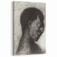 Grotesque Demon Gothic Canvas – Dark Abstract Gothic Wall Art Decor