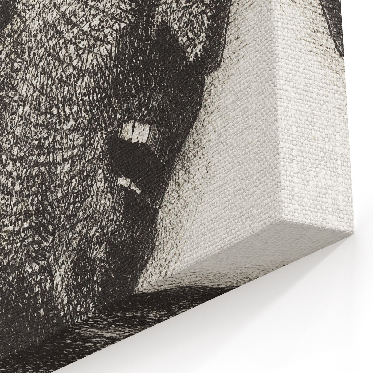 Grotesque Demon Gothic Canvas – Dark Abstract Gothic Wall Art Decor
