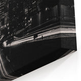 Minneapolis Cityscape Prints – Black and White Nighttime Skyline Wall Art