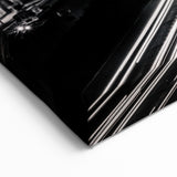 Minneapolis Cityscape Prints – Black and White Nighttime Skyline Wall Art