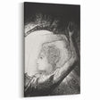 Celestial Goddess Gothic Canvas – Mystical Figure Gothic Wall Art Decor