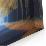 Minnesota Scenery Wall Art – Enchanting Autumn Roadway Print