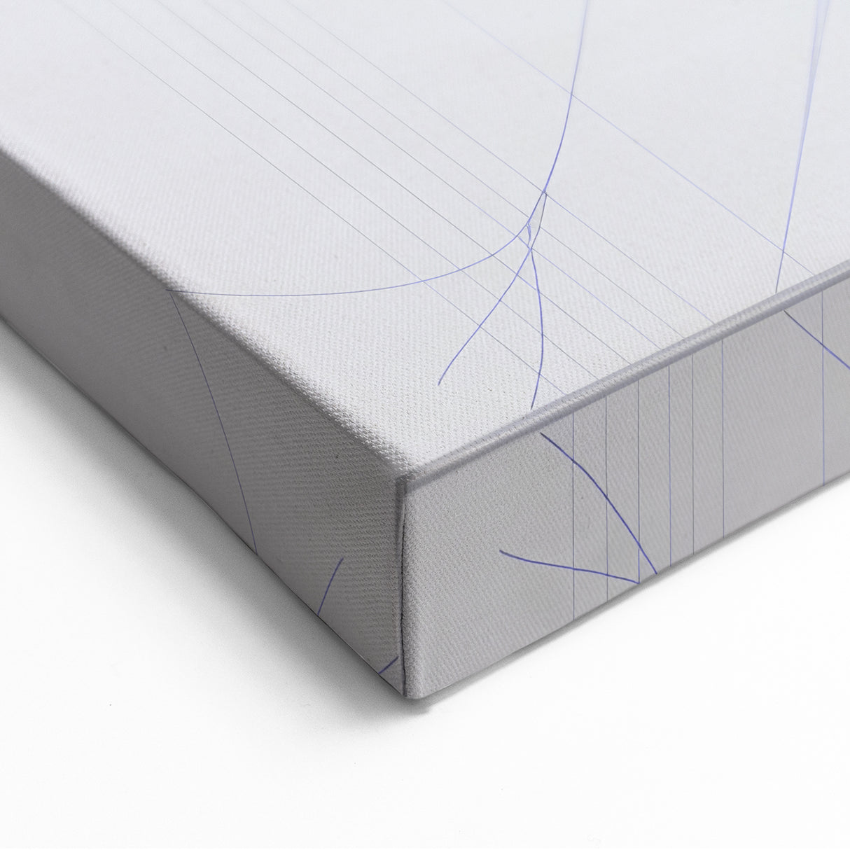 "Modern Electric Art Canvas - Abstract Vibrant Lines and Minimalist Decor"