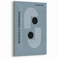 Bohemian Wall Art | Bauhaus 1923 Minimalist Blue and Black Boho Print