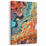 Vibrant Electric Abstract Art Canvas – Modern Electric Wall Decor