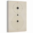 Modern Geometric Electric Art – Minimalist Black & White Wall Decor