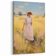 Sunlit Meadow Electric Art Canvas – Serene Countryside Wall Decor