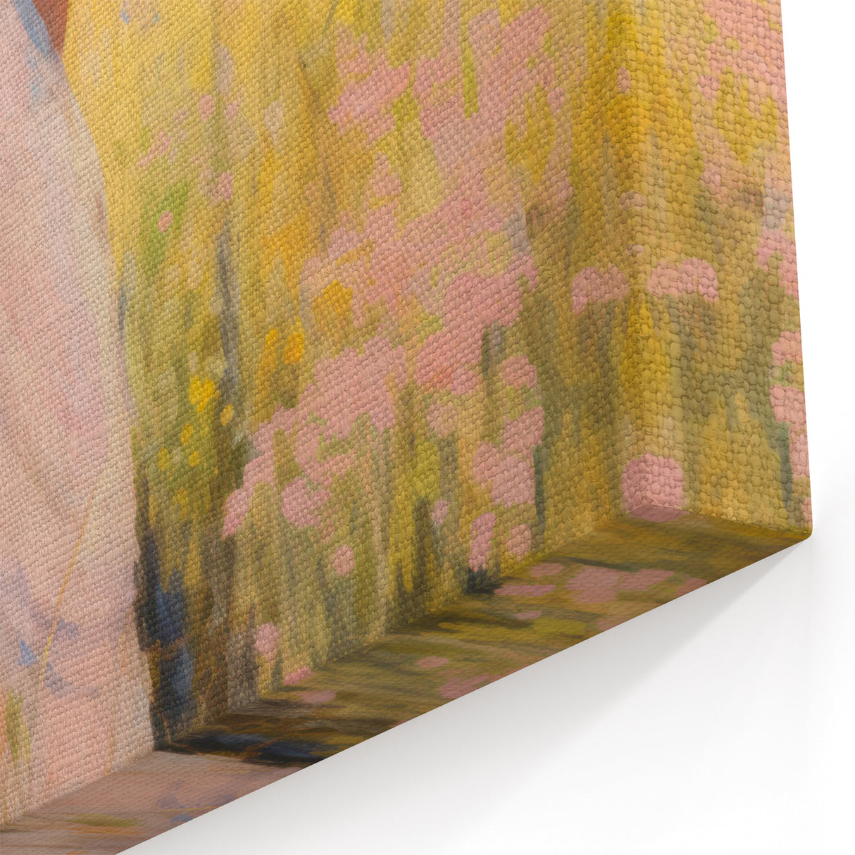 Sunlit Meadow Electric Art Canvas – Serene Countryside Wall Decor