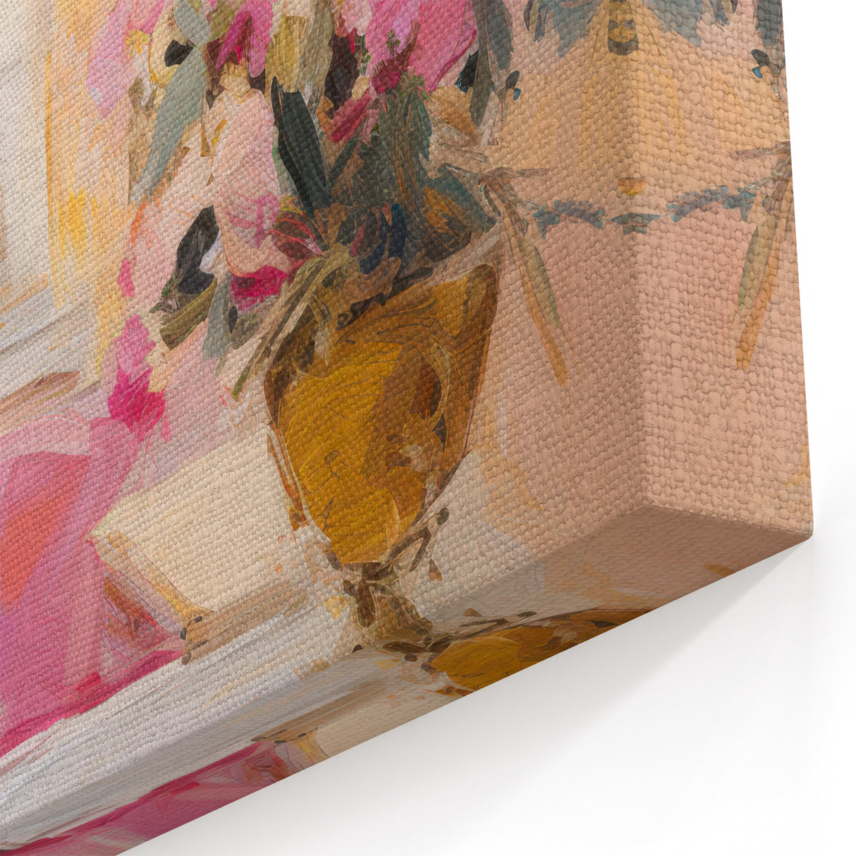 Elegant Pastel Interior Electric Art Canvas – Classic Room Decor