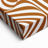 Bohemian Abstract Line Art | Eclectic Bauhaus Boho Decor Canvas Print