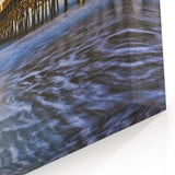 Charleston Scenic Art – Folly Beach Pier at Sunset Charleston SC Art Print