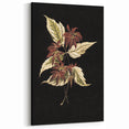 Botanical Grunge Art - Distressed Floral Canvas Print - Urban Decor