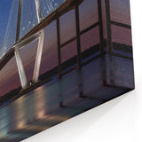 Charleston Skyline Art - Ravenel Bridge Charleston South Carolina Print