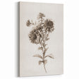 Grunge Wall Art - Distressed Sunflower Canvas Print for Modern Decor