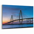 Charleston Photography - Ravenel Bridge at Twilight South Carolina Art