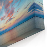 Vibrant Minnesota Sky Over Lake - Framed and Canvas Wall Art Decor