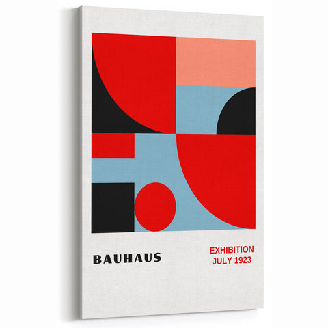 Bohemian Wall Art | Bauhaus Exhibition 1923 Boho Decor | Abstract Print