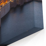 Hoover Dam Canvas - Famous Nevada Scenery Art Landmark Photography