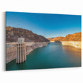 Hoover Dam Wall Art - Scenic Nevada Iconic Landmark Canvas Print