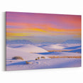 New Mexico Scenic Wall Art - White Sands National Monument Sunset Print