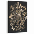 Abstract Grunge Butterfly Wall Art - Urban Grunge Aesthetic Canvas Print