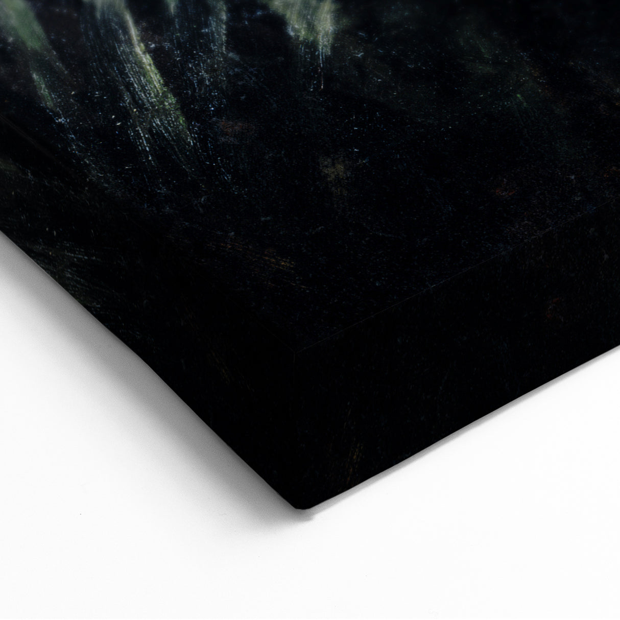 Abstract Grunge Tiger Wall Art - Dark Urban Grunge Canvas Print Decor